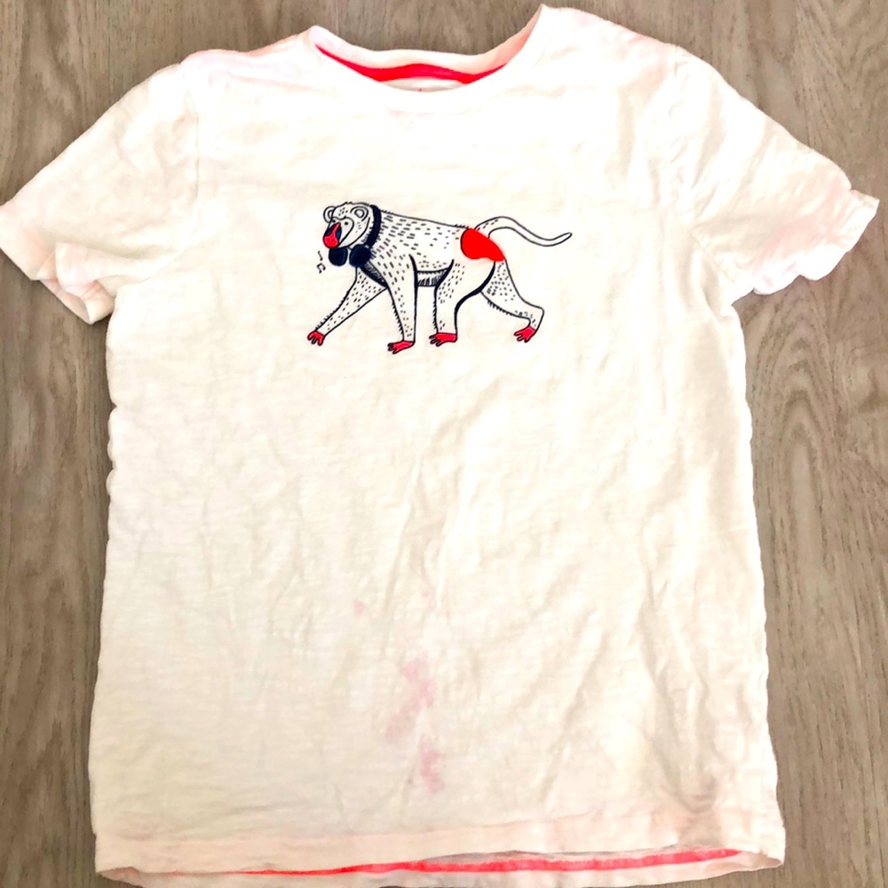 Mini Boden Kids Gorilla Tee size 11-12